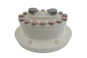 Doppelzylinder Druckspeicher mit Flansch